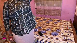 I secretly watch stepmother changing clothes until she catches me for sex in full movie