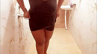 Look at this Myanmar milf enjoying her shower time