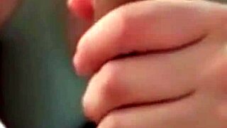 I love when minha madrasta visits my room for pov handjob and cumshot