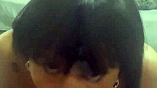 hey, why does my husband leave so our friend can fill me with cum? big ass brazilian milf takes huge black cock for interracial creampie.