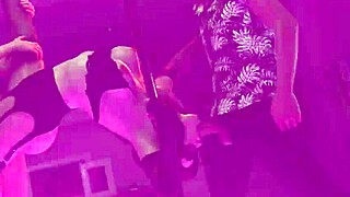 Submissive Redhead Milf Girlfriend Sucks Cum in Mouth During Outdoor Public Sex in Sauna