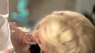 What makes the maiden from germany blow her master while enjoying those intense moments