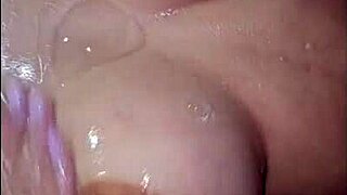 Mature Latina milf invites me to bathroom for big ass anal creampie with squirting tits.