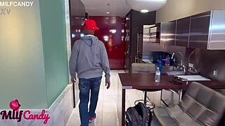 Latina Maid Squirts On Monster BBC