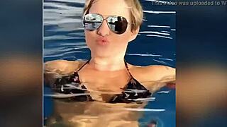 I mean, is there anything tastier than this? Wife taking cumshot in mouth while blonde milf boobs bounce in brazilian homemade scene.