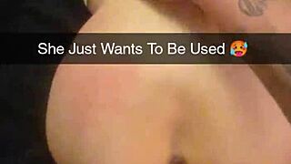 Hey cheating milf wife got fucked after the club on snapchat with Richelle Rose in rough doggystyle and creampie from big cock daddy.