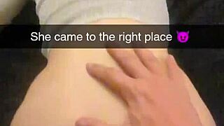 Hey cheating milf wife got fucked after the club on snapchat with Richelle Rose in rough doggystyle and creampie from big cock daddy.