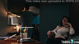 Naughty latina milf housewife seduces big cocked director for rough taboo fucking