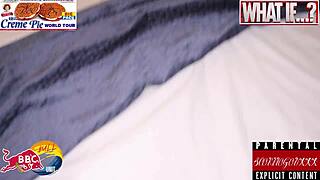 Huge load creampie compilation features big black cock in milf ass for interracial anal action.