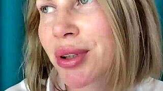 Blonde Blue Eyed Cutie from California Flashes in Public!