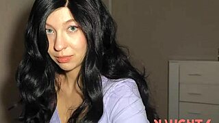 Mother in law takes big cock anal creampie doggystyle instead of curvy girlfriend in taboo leggings missionary squirting.