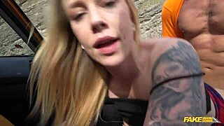 It was during her intense ride on that monster cock in the fake driving school when her soul seemed to leave her body.