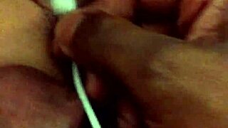 Blonde All-Ass-April Starts with Intense BBC Facial Cumshot