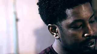 Horny widow demands black stepbrother fill her wet pussy with cum