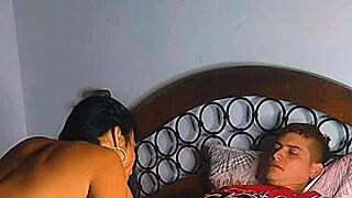 Wanna see this amateur Latina milf give blowjob and ride in hardcore teen action?