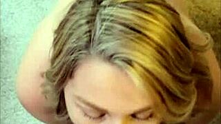 Cute Hotwife Scarlettraven Strips Naked and Takes Creampie in Doggystyle Fucking Facing the Camera in Group Swingers Session.