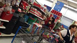 One Candid Mom Shopping In Store With Hidden Camera Footage Captured Secretly