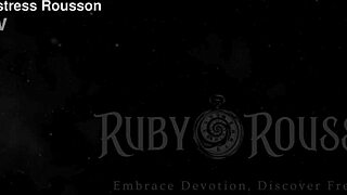 20 second countdown feels so intense for premature ejaculation training with ruby rousson goddess domination