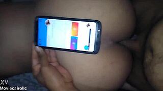 Arab milf shows sexy ass