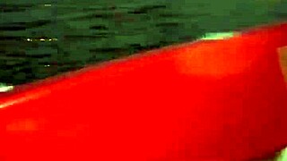 Who knew these girls would surprise the guy with deepthroat blowjobs and cum in mouth on the boat during outdoor group fun?