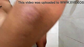 what if this super horny madrastra gets turned on by her hijastro's gran polla gorda in the steamy shower scene