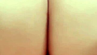 that's the best ass you'll see today, she didn't notice the filming and kept riding that dick hard