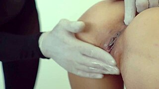 In the quiet house, I bent my sexy step-mom over for close-up doggystyle action.