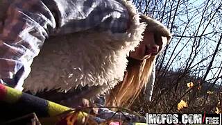 euro babe cristal caitlin hints at riding dick outdoors in public pickup