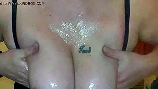 hey check out this milf teasing with her huge tits flashing