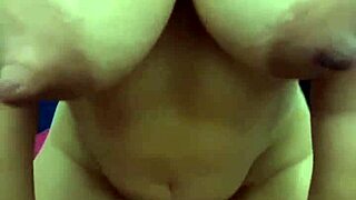 Chubby Latina Girlfriend With Big Natural Tits Rides In Cowgirl Position On Big Ass