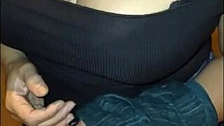 chubby latina milf in lingerie rides doggystyle outdoors as street prostitute