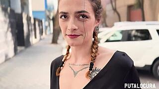 putalocura catches tattooed spanish malafalda for bent over doggystyle creampie outdoors