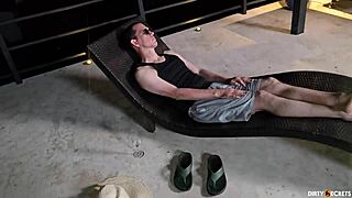 i cheat on my husband with a young 18+ waiter at the hotel and he catches us