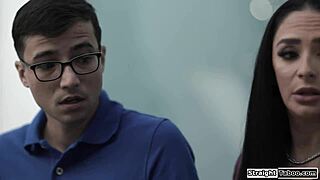 you're making me watch you fuck the teen 18+ neighbor in front of the window, with deepthroat and pussy licking involved.