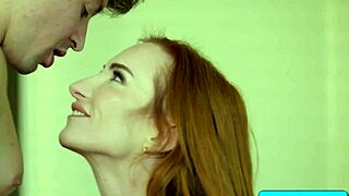 Sophia Locke, the sexy big tit redhead milf, seduced teen boy Jay Romero. She got fucked good with hardcore licking and orgasm.