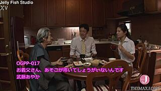 What if this frustrated mature aches for cock and takes forbidden steps in ogpp-017?