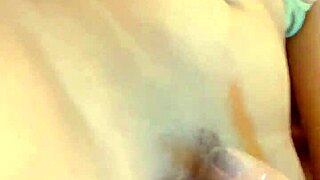 Latina Masturbates with Dildo in Jeans Shorts for Facial Cumshot and Virtual Sex POV