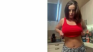 Which part of my big tits are you licking first