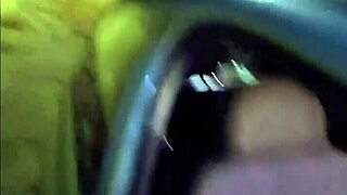 the brazilian latina milf flashed outdoors and deepthroated big cock during car ride. then she rode it doggystyle in public exhibitionist style