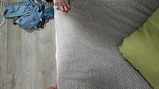 Blonde Mature Diana In Black Pantyhose Gives Footjob And Blowjob In Pov Teasing Session