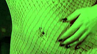 Sexy Milf Kiki Rubs Her Wet Pussy Until She Cums Hard