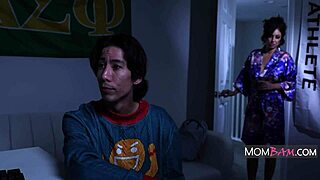 Family believes in sextoys and sympathy with babe Daisy Fuentes, Juniper Ren, and David Lee as cougar mommy in taboo milf sex.