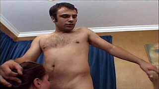 Christine Enjoys Threesome Sex Scene Riding Dick with Another Girl