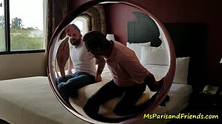 Hotel Room Strippers Orgy With Blonde And Brunette