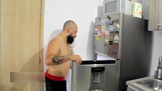 Horny stepmother gets tricked into rough doggystyle fucking with eyes blindfolded by stepson posing as cuckold husband. Deepthroat and cowgirl riding lead to orgasm in homemade quickie.