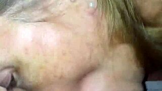 Hey, check out mama sucking cock in this bbw mature blowjob part 2