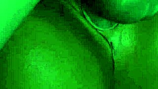 Blonde milf's passionate game with massive cock lover