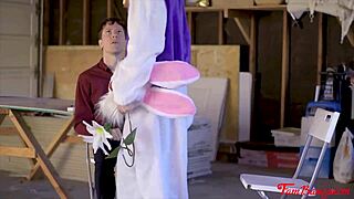 stepmom and stepdaughter subtly tricked into taboo easter encounter with stepson in group fun