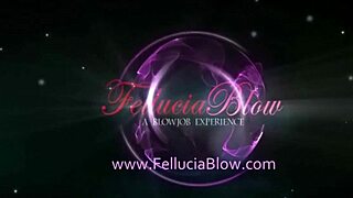 Blonde couple starts early morning with erotic blowjob and handjob