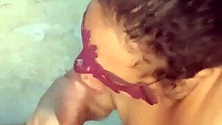 Hey, beijo grego with bbw latina ass worship handjob and cum on huge tits in homemade cuckold humiliation